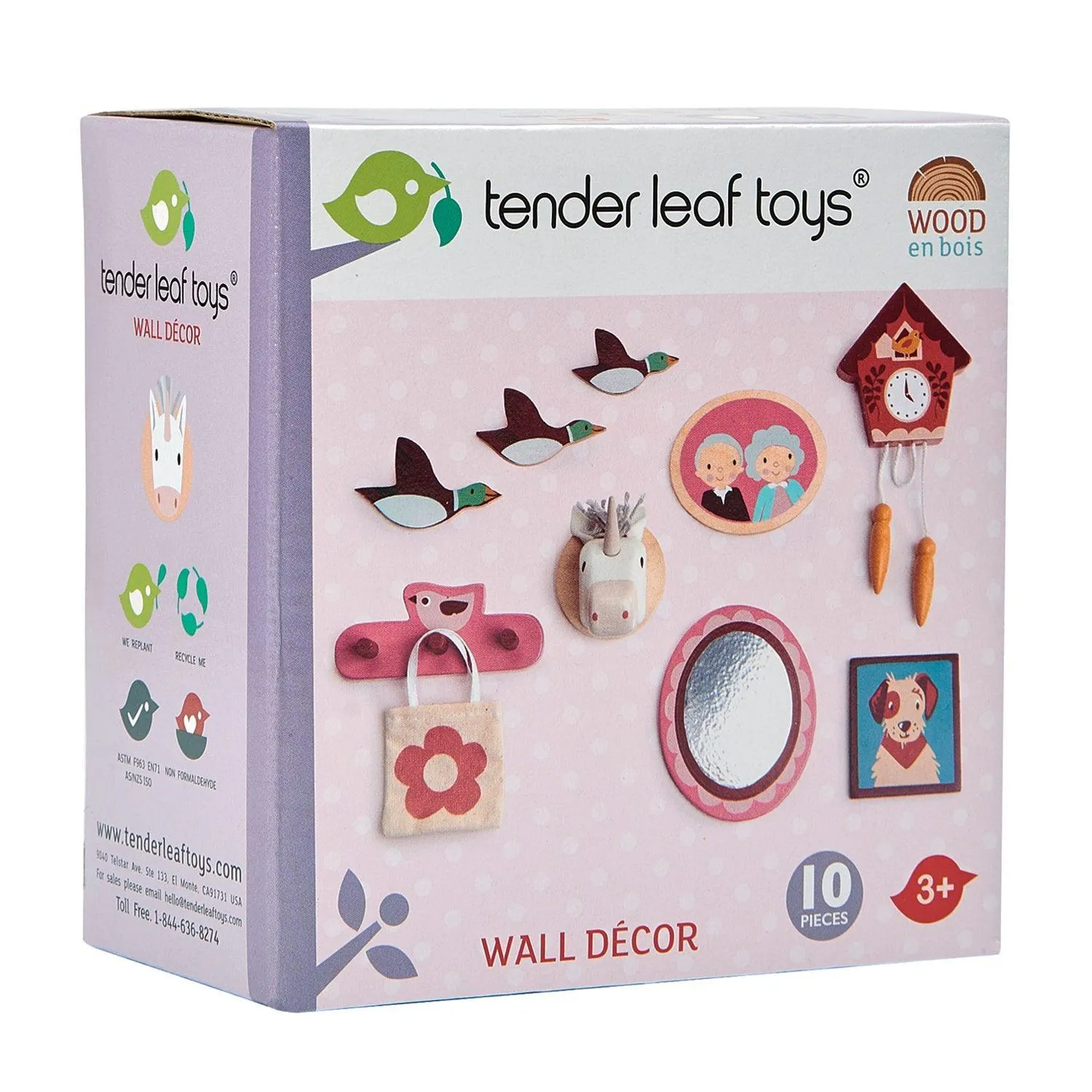 Dolls House Wall Decor Set