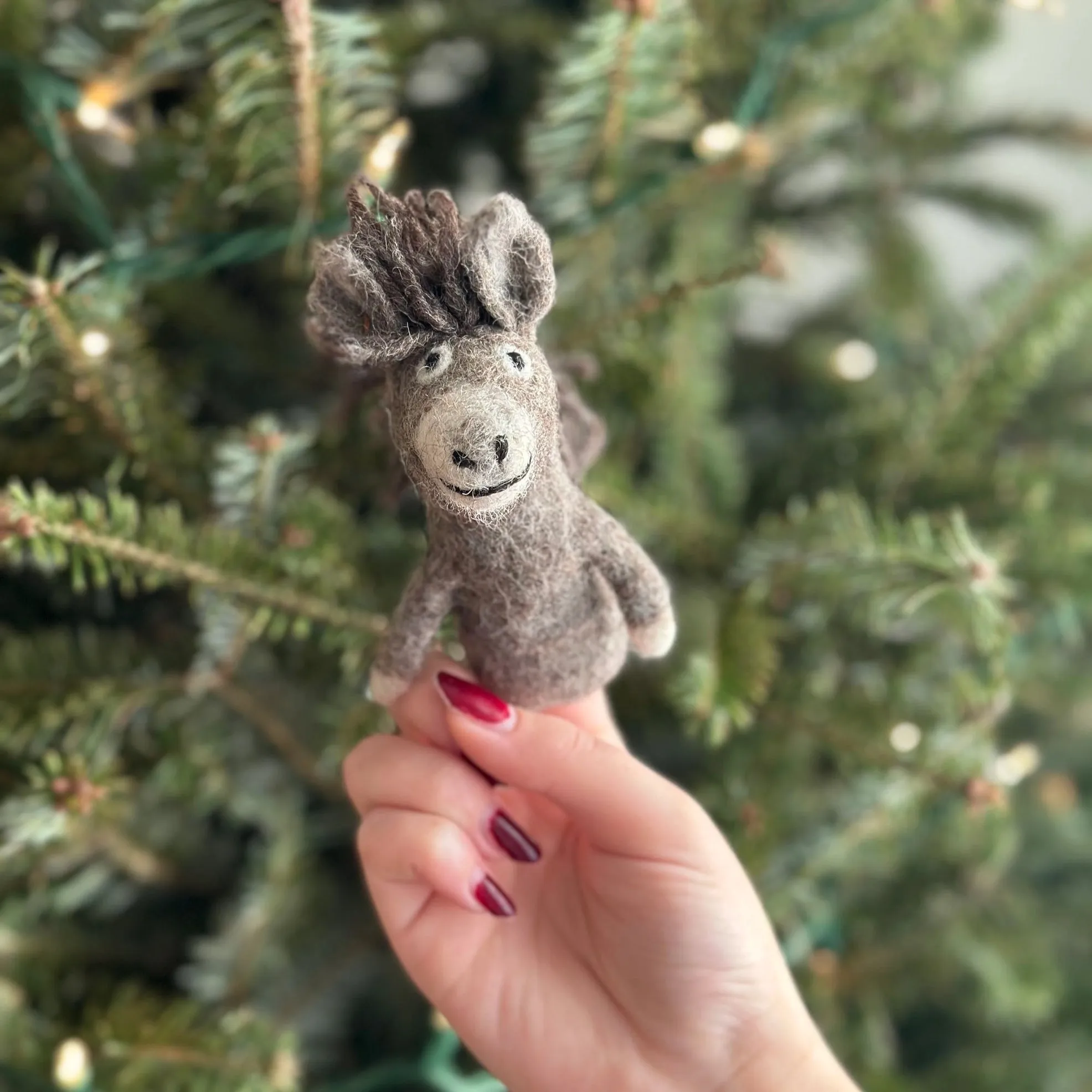 Donkey Finger Puppet Odin Parker