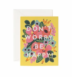 Don't Worry Be Happy Card