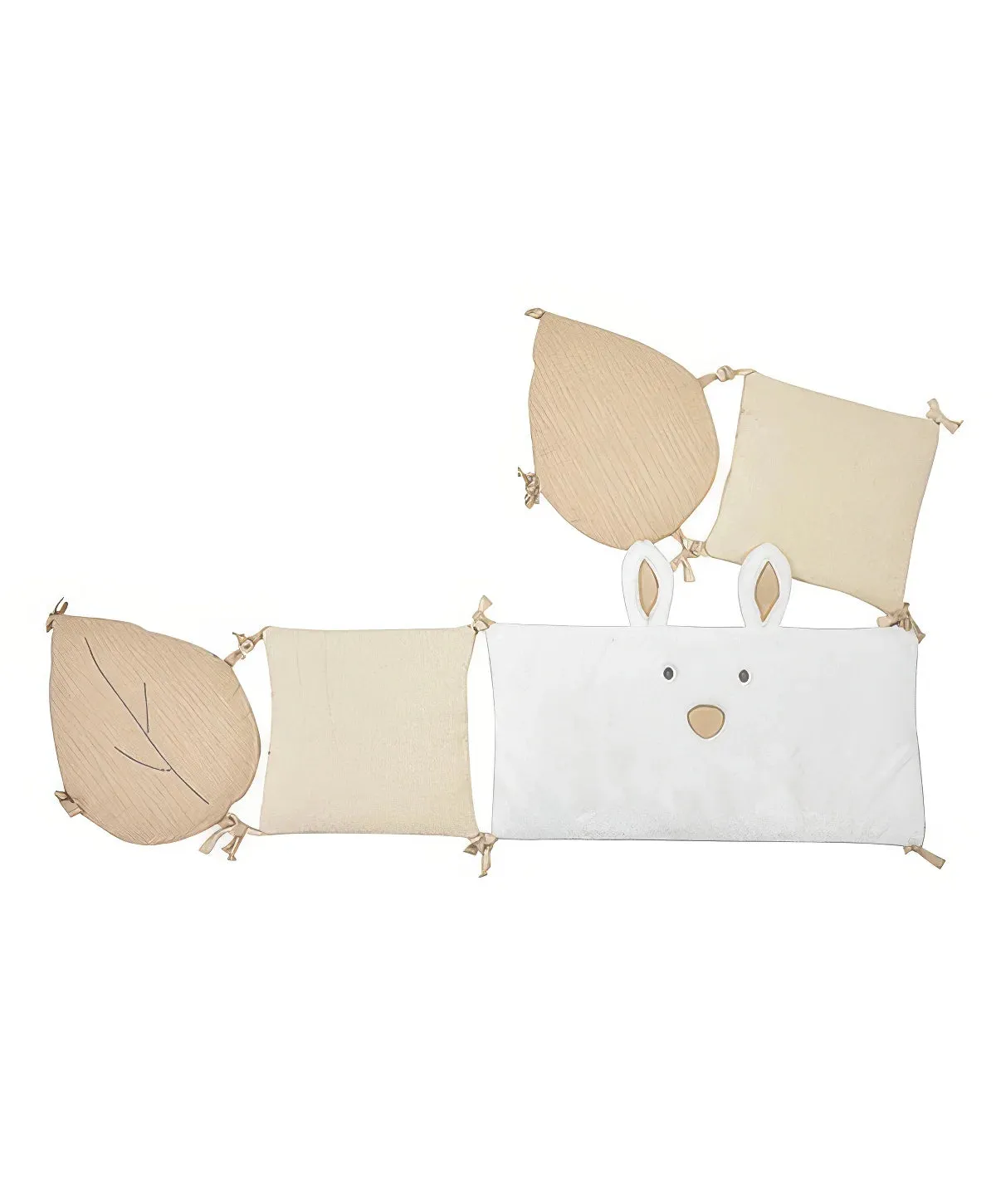 Doudou et Compagnie Happy Wild Cot Bumper
