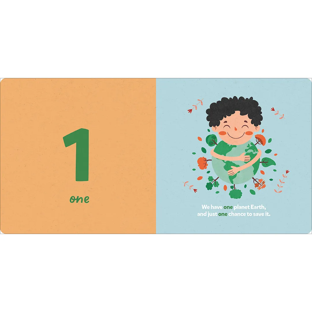 Eco Zoomers 1,2,3 Mother Earth & Me Board Book