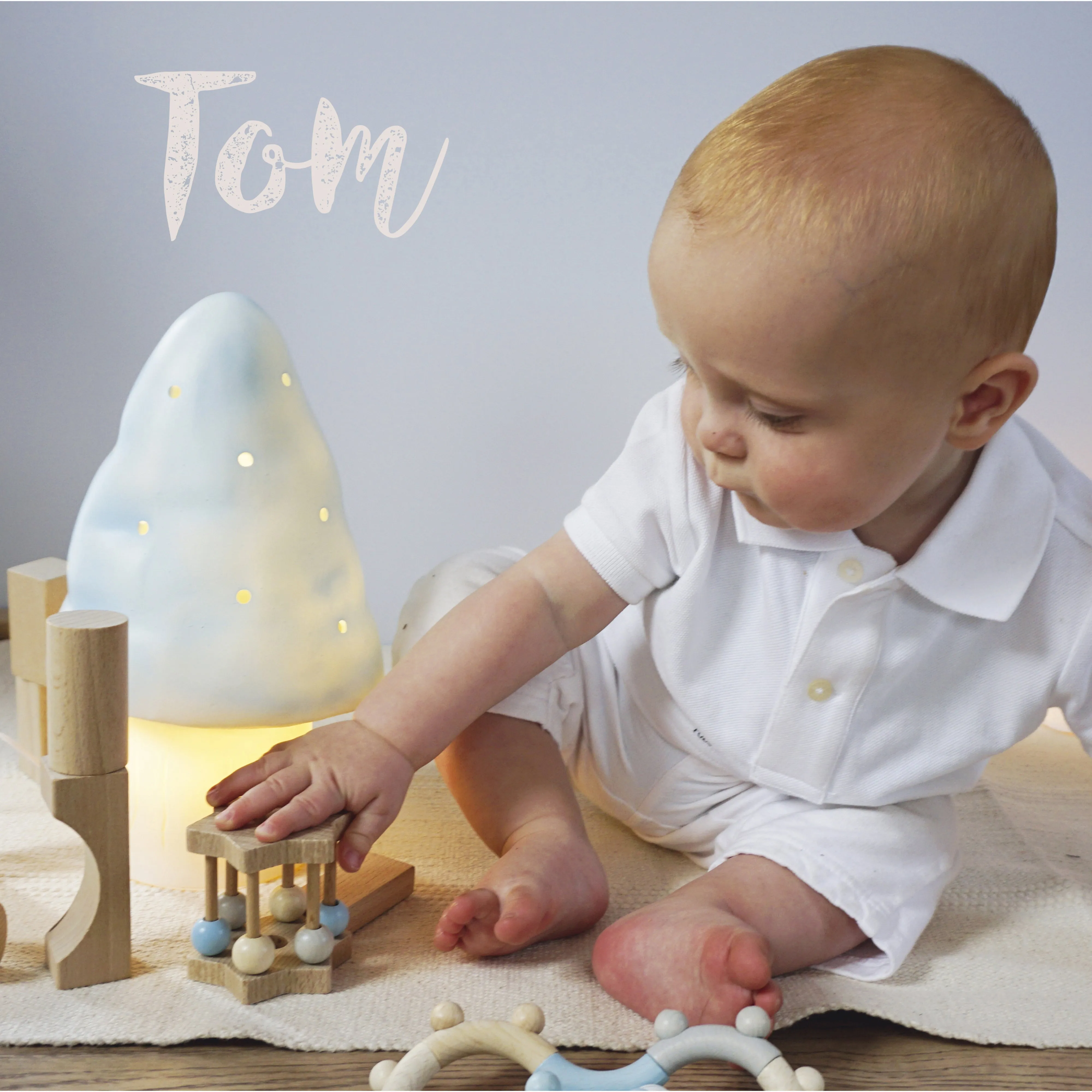 Egmont Toys Rattle Star Blue