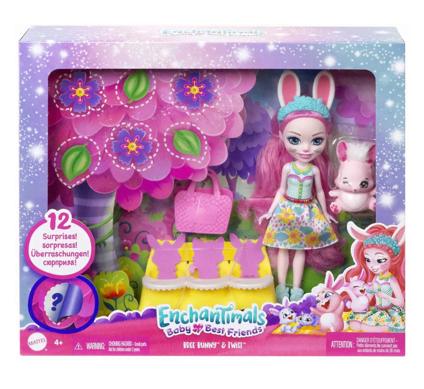 Enchantimals Baby Best Friends Doll - Bree Bnunny & Twist