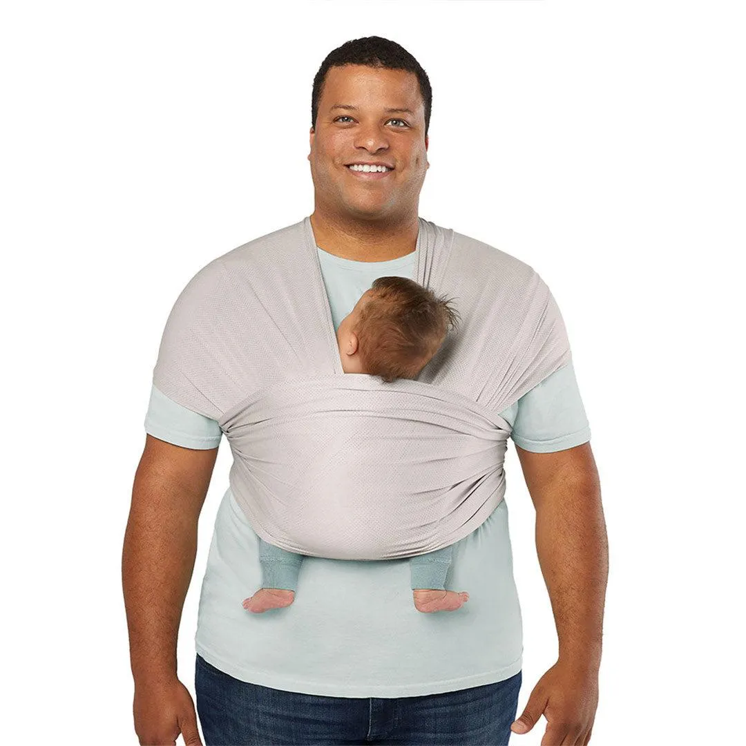 Ergobaby Aura Mesh Baby Wrap - Soft Grey Mesh
