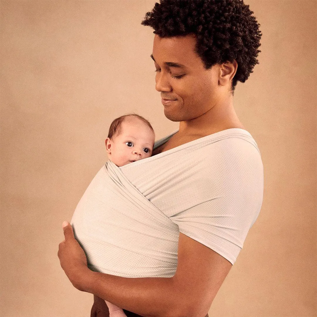 Ergobaby Aura Mesh Baby Wrap - Soft Grey Mesh