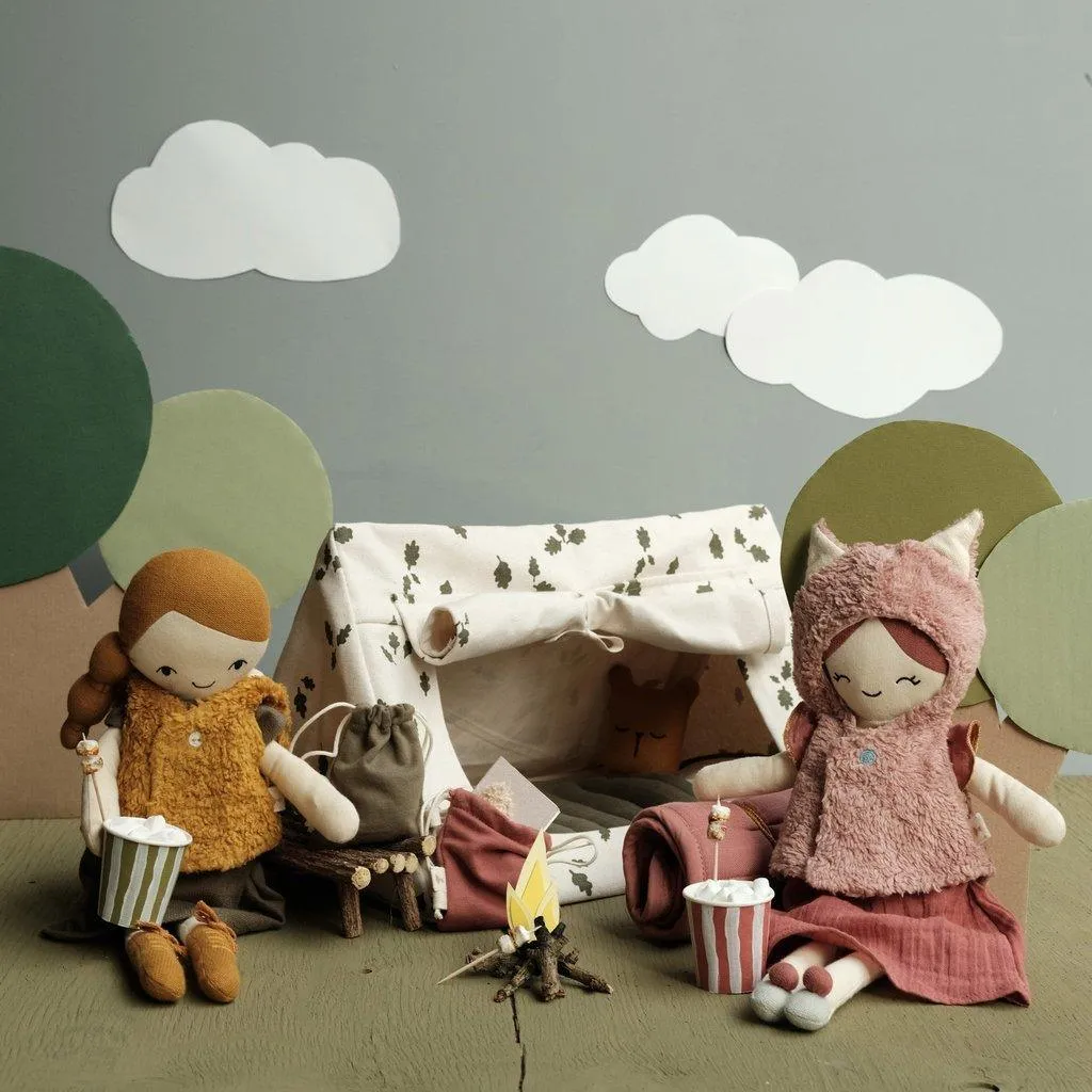 Fabelab Doll Clothes Set Bear Cape