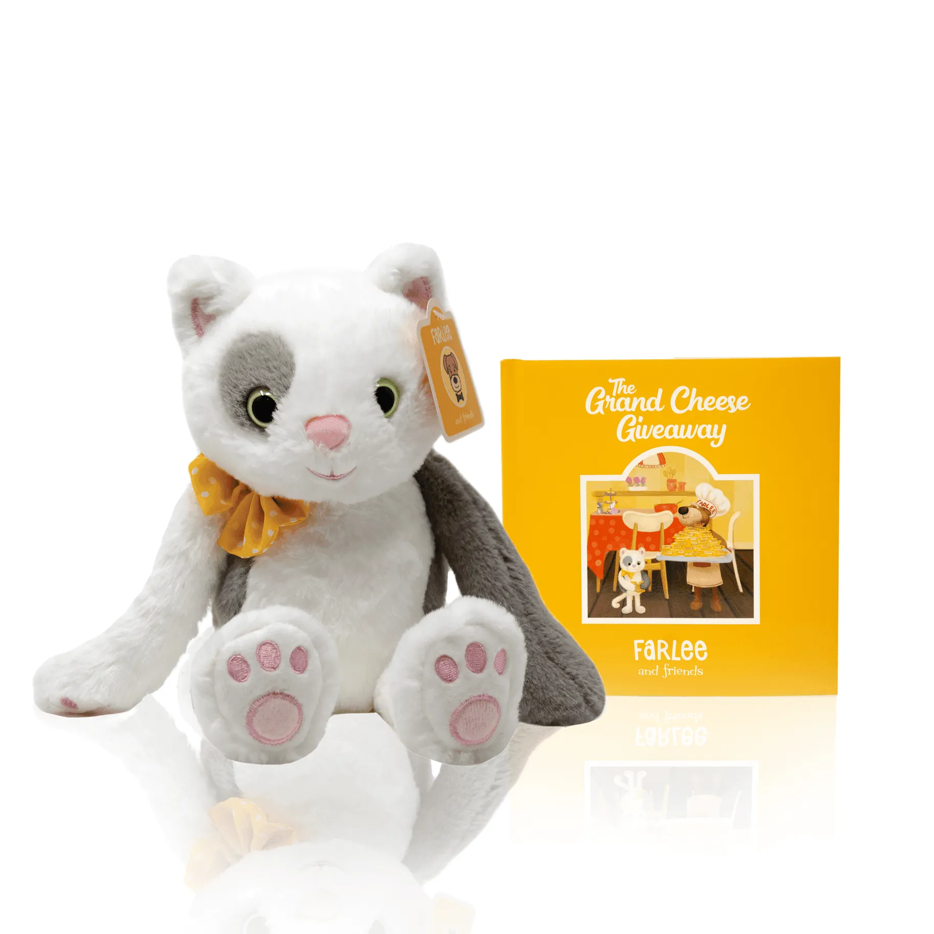 Farlee and Friends ~ Haddie Cat and Book- The Grand Cheese Giveaway Bundle