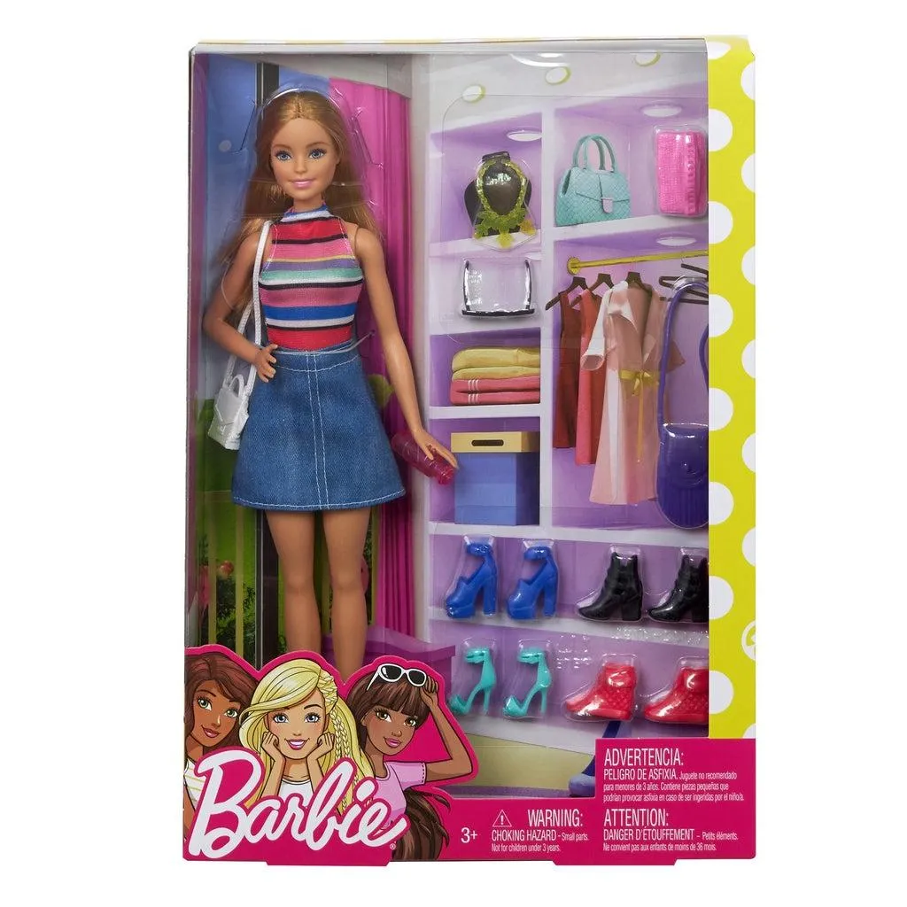 Fashion Barbie Doll and Accessories