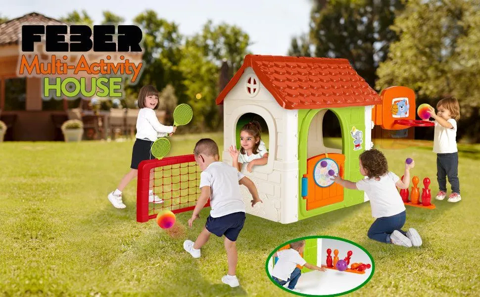 Feber Multi Activity Play House 6-in-1