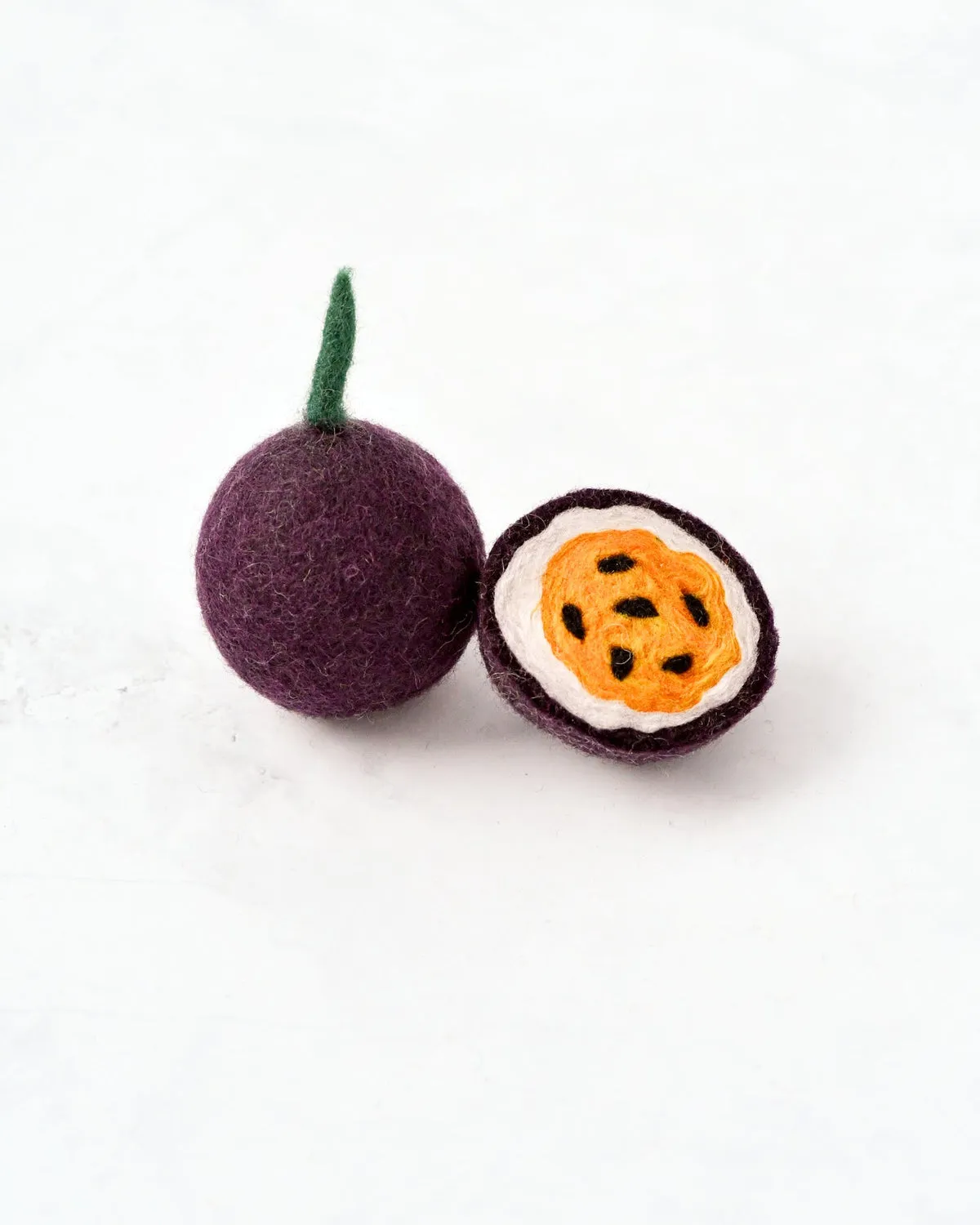 Felt Food Tropical Fruits Play Set
