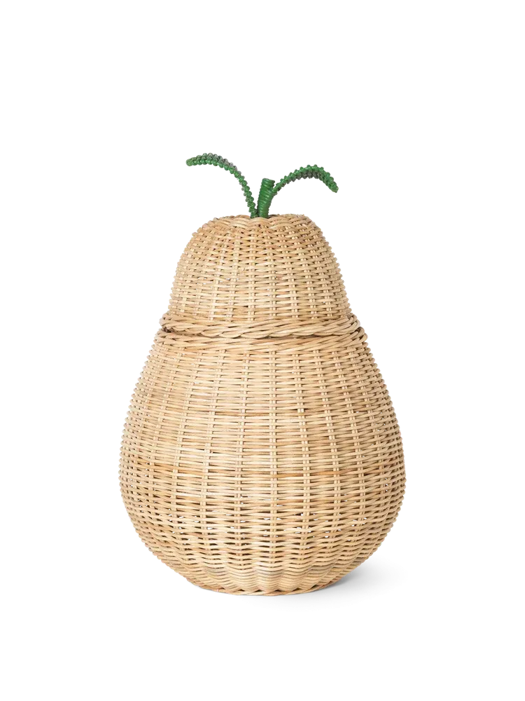 Ferm Living Pear Braided Storage Basket - Large Odin Parker