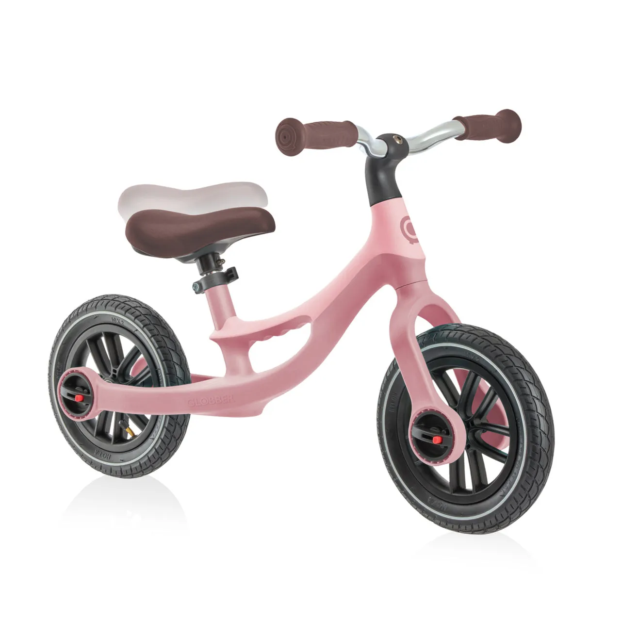 Globber Go Bike Elite Air Balance Bike - Pastel Pink (3 - 6Y)