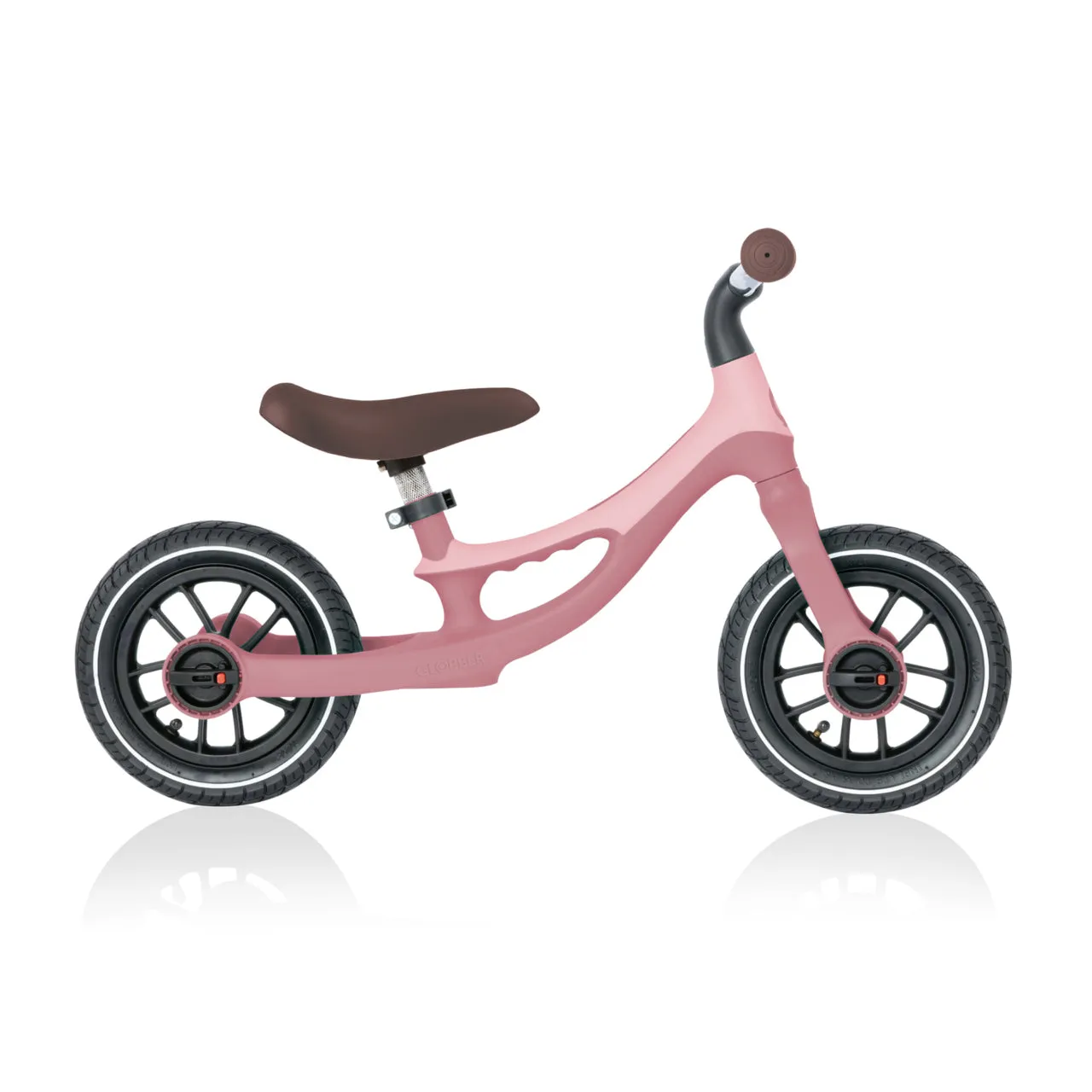 Globber Go Bike Elite Air Balance Bike - Pastel Pink (3 - 6Y)