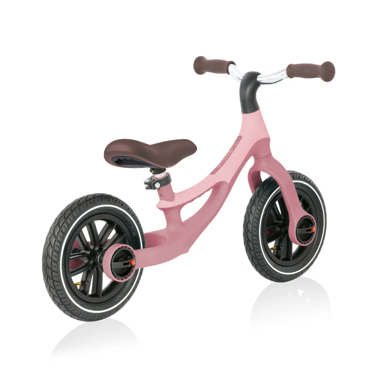 Globber Go Bike Elite Air Balance Bike - Pastel Pink (3 - 6Y)