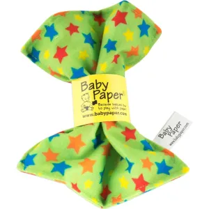 Green Stars Baby Paper