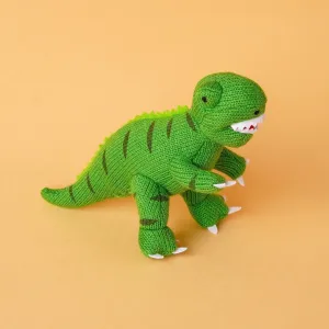 Green T Rex Dinosaur Rattle LAST TWO