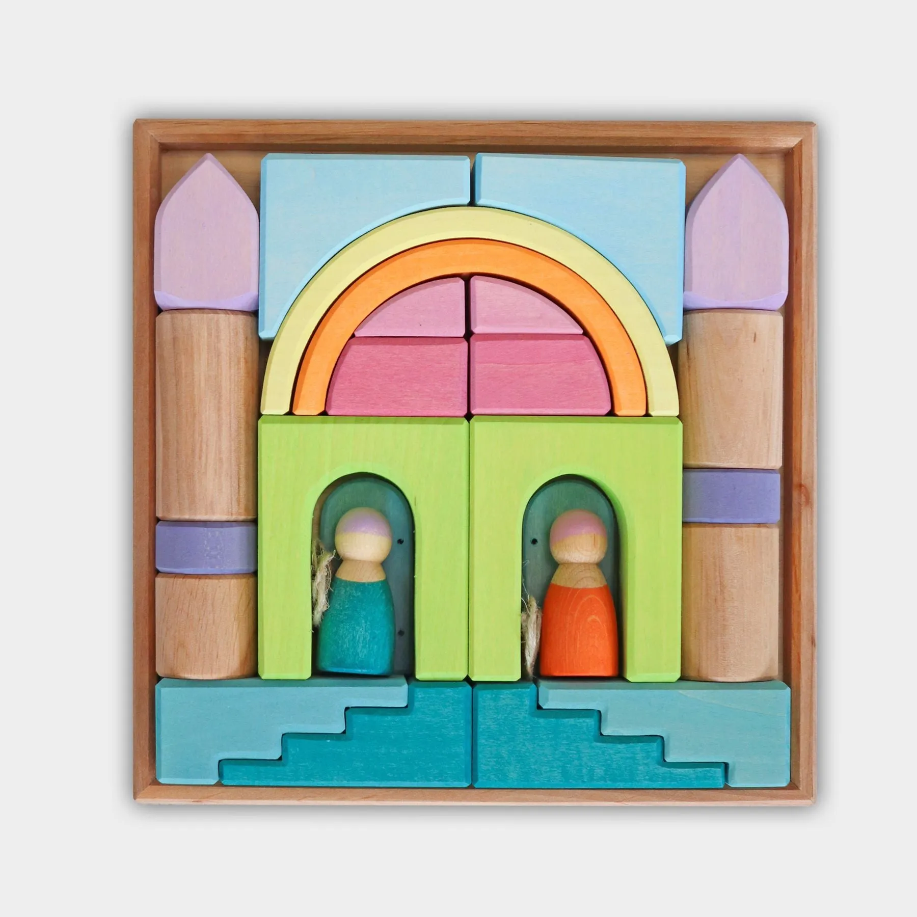 Grimm's Building World Cloud Play Block Set Odin Parker