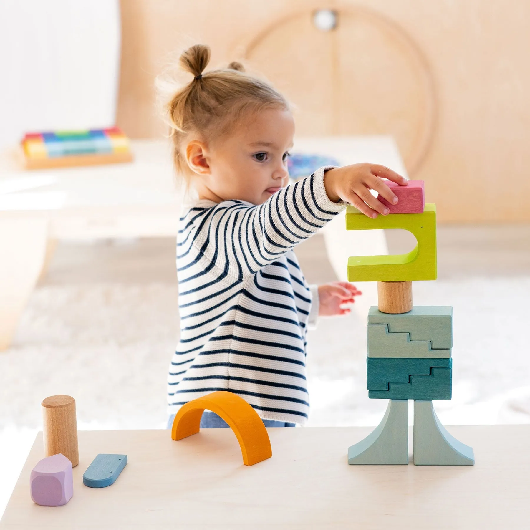 Grimm's Building World Cloud Play Block Set Odin Parker