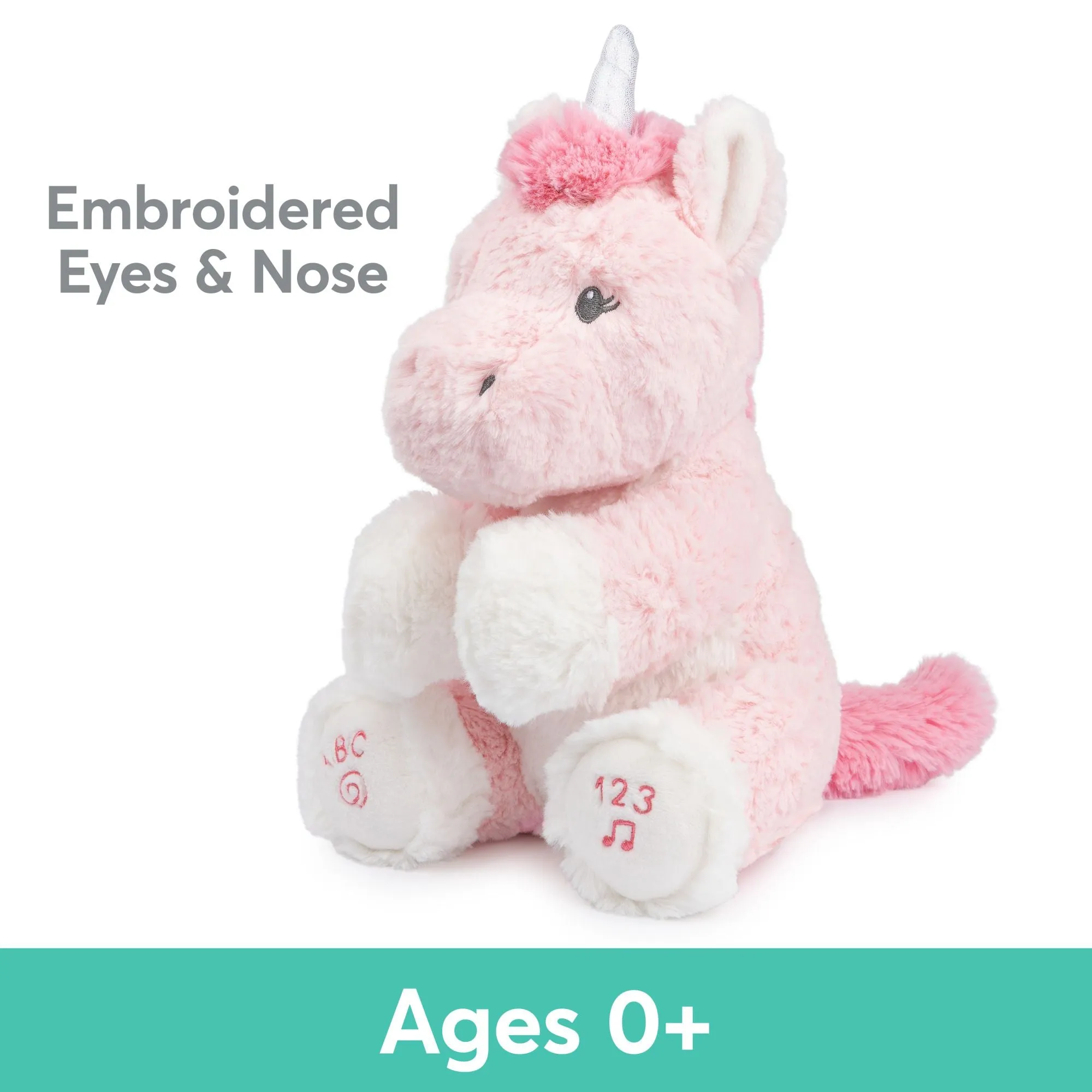 GUND Abc 123 Alora Unicorn Animated Plush