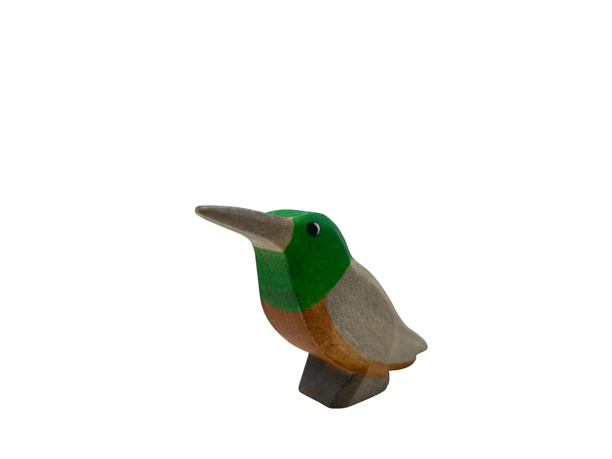 Handmade Holzwald Kolibri Bird Odin Parker