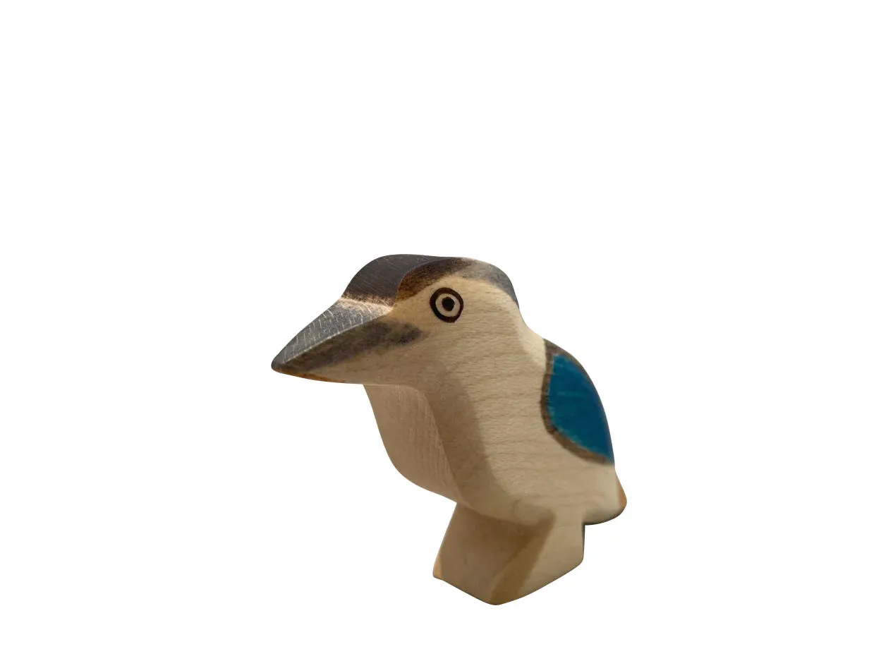 Handmade Holzwald Kookaburra Bird Odin Parker