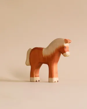 Handmade Holzwald Light Brown Horse Odin Parker