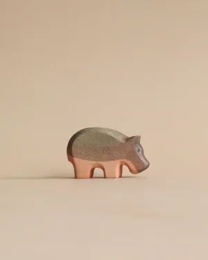 Handmade Holzwald Small Hippo Odin Parker