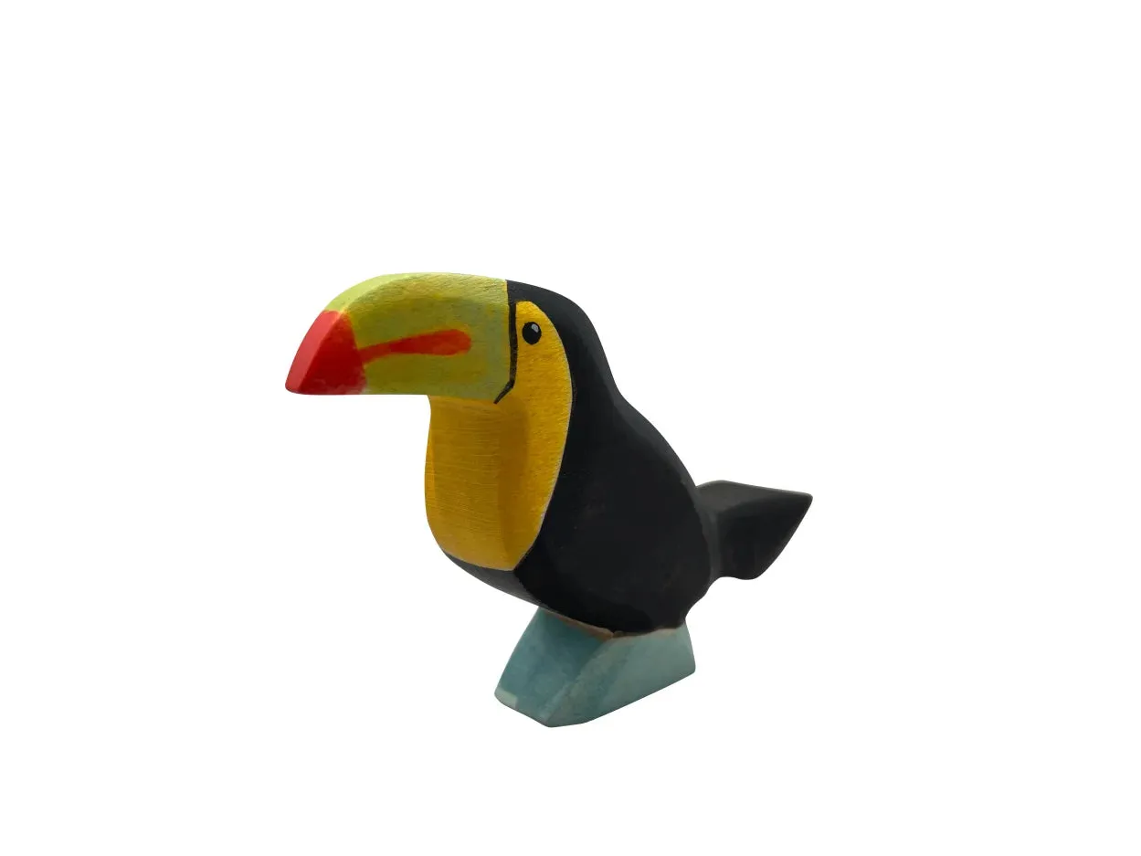 Handmade Holzwald Toucan Bird Odin Parker