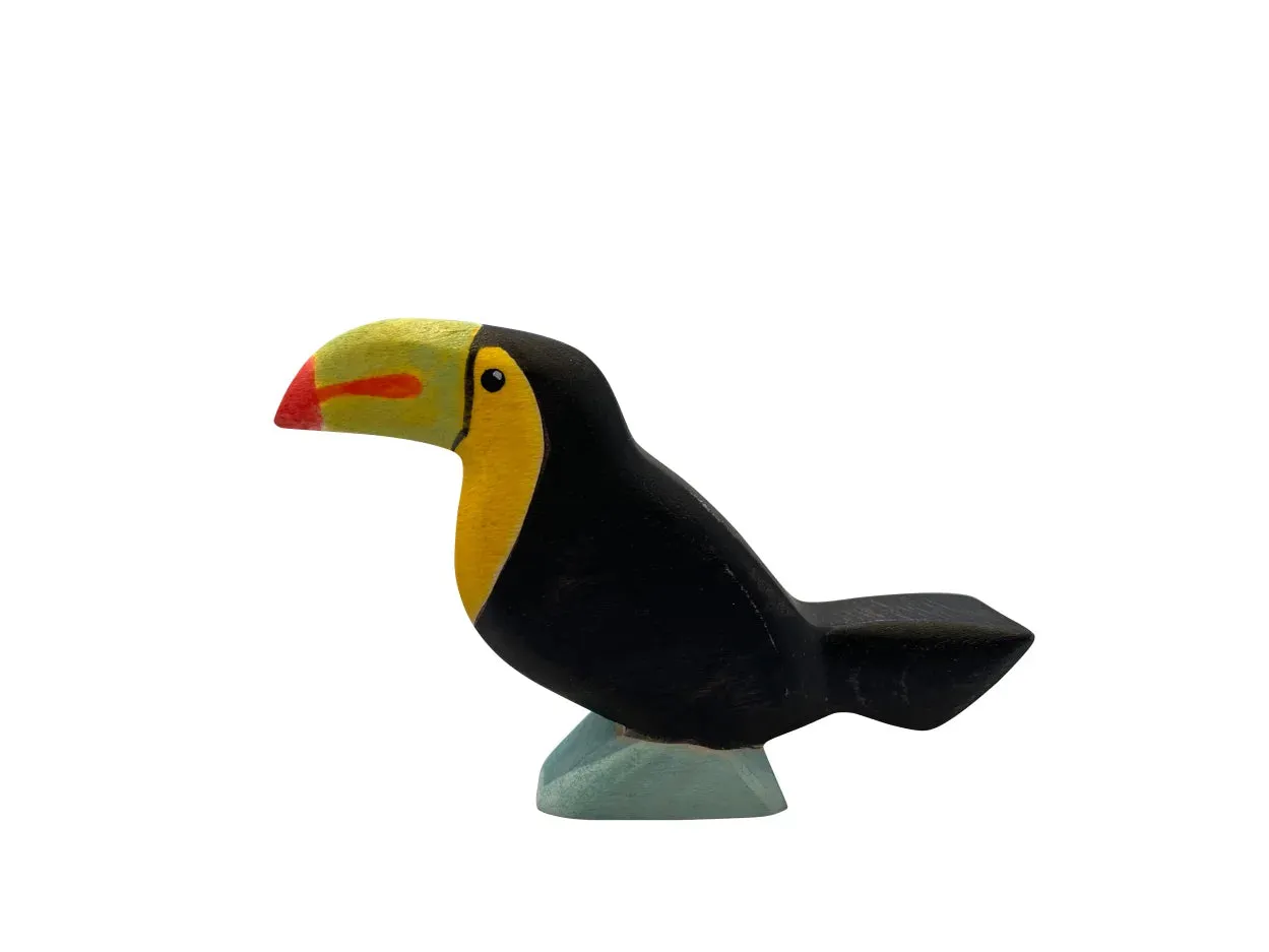 Handmade Holzwald Toucan Bird Odin Parker