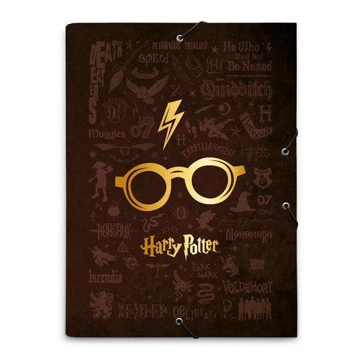 Harry Potter Elastic Folder A4