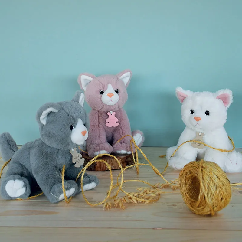 Histoire d'Ours Baby Cat Powder Grey 18cm