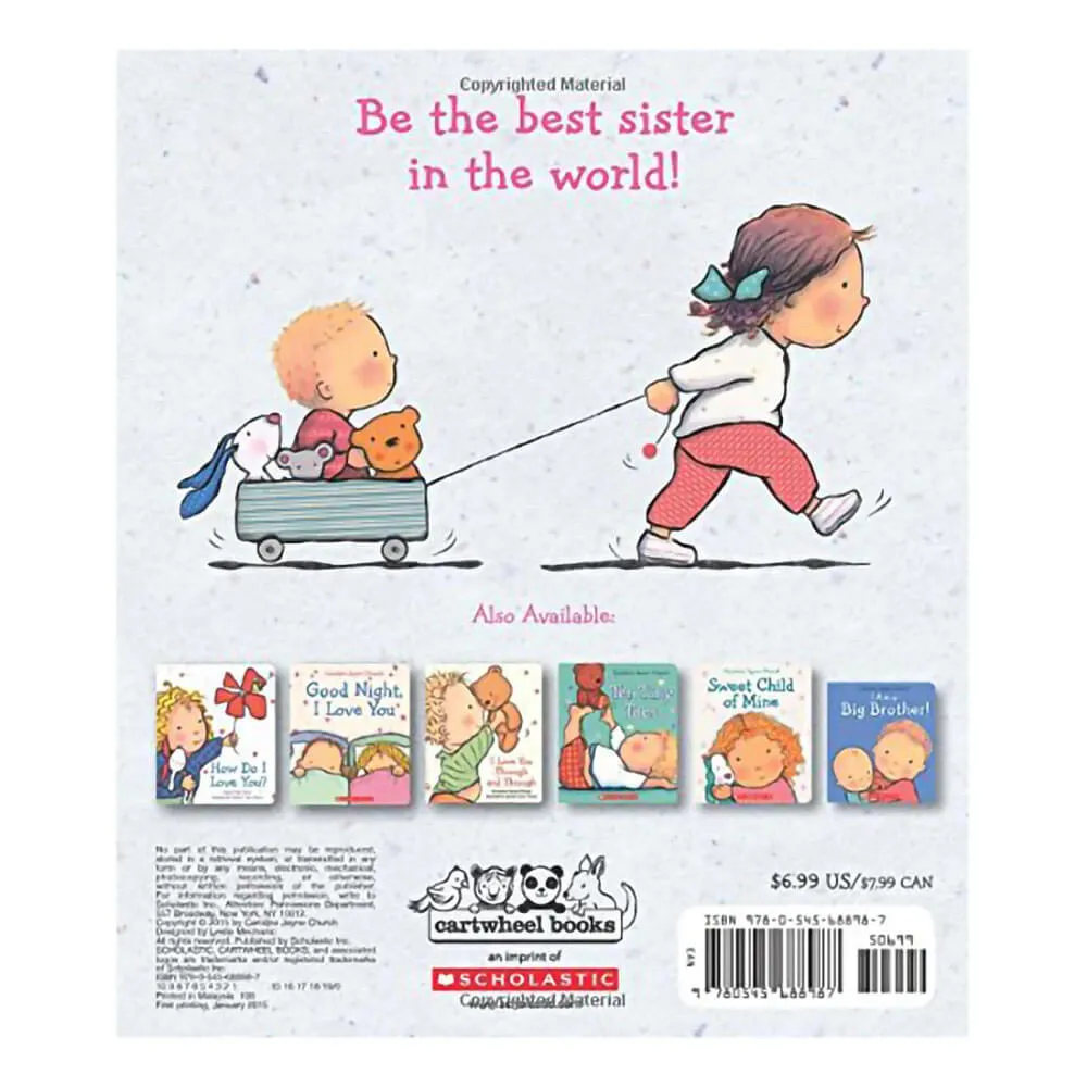 I Am a Big Sister (Board Book) by Caroline Jayne Church