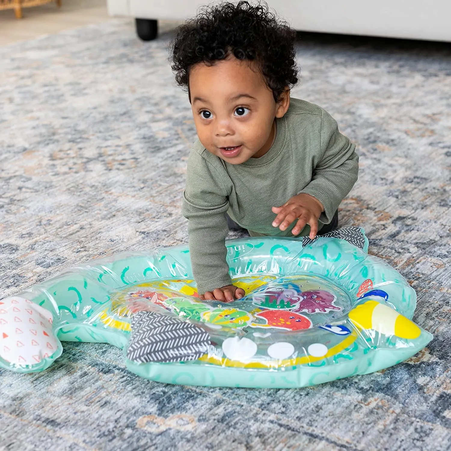 Infantino Pat & Play Water Mat Narwhal