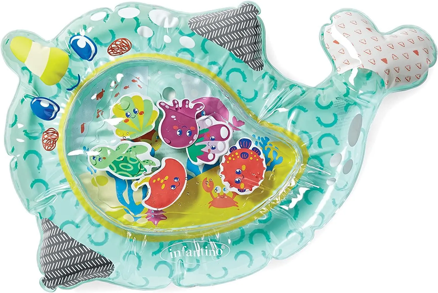 Infantino Pat & Play Water Mat Narwhal