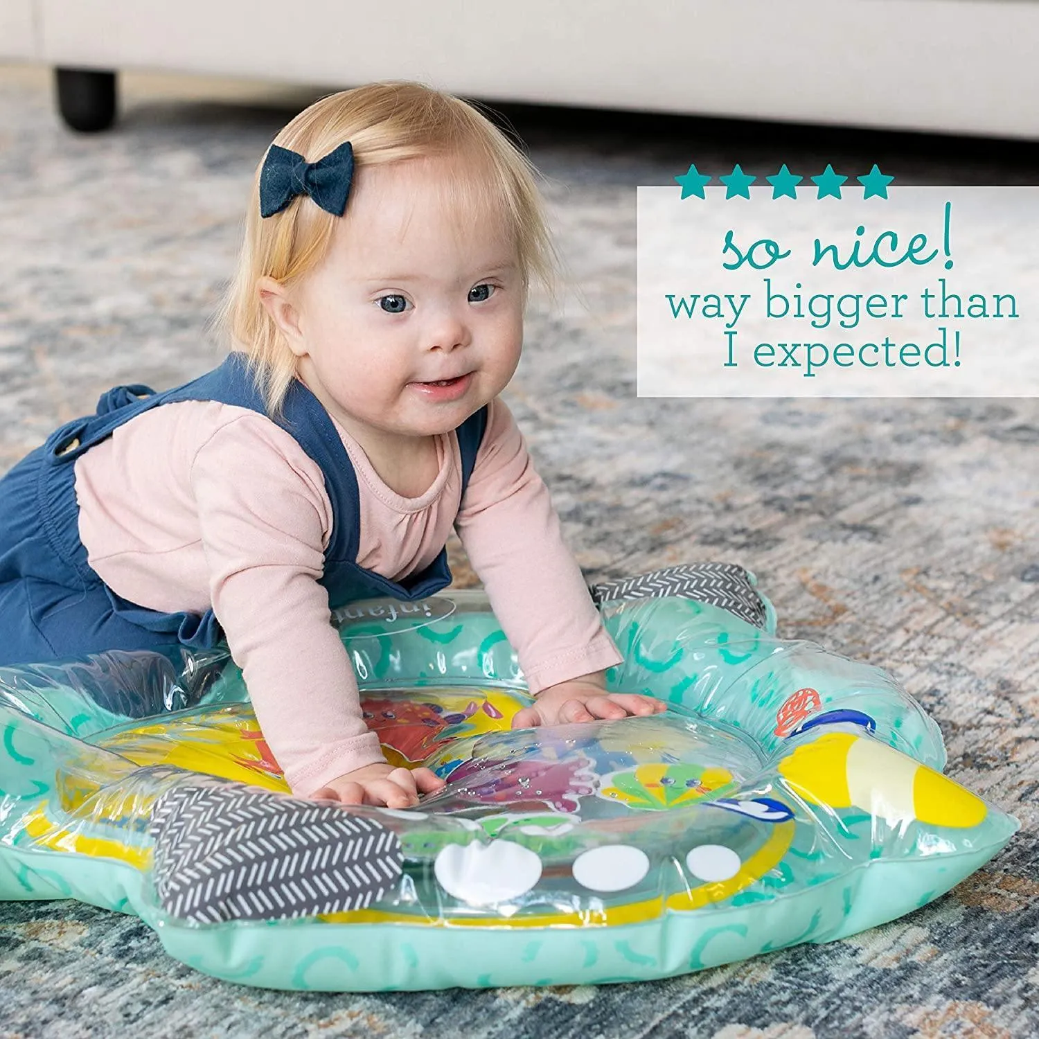 Infantino Pat & Play Water Mat Narwhal