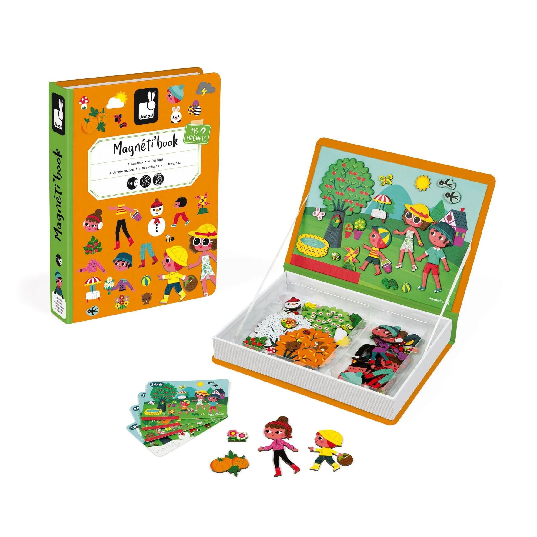 Janod Magnetibook 4 Seasons