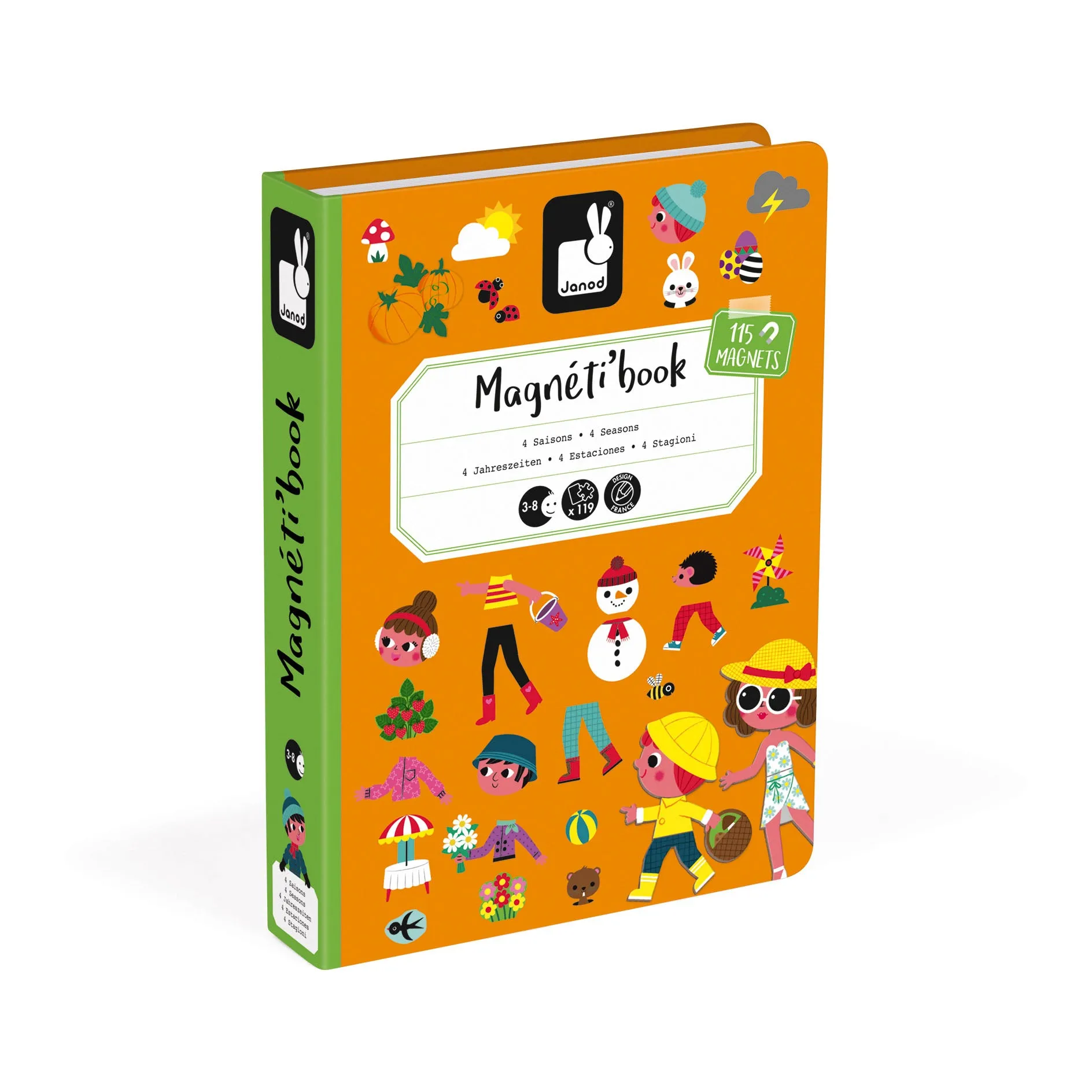 Janod Magnetibook 4 Seasons