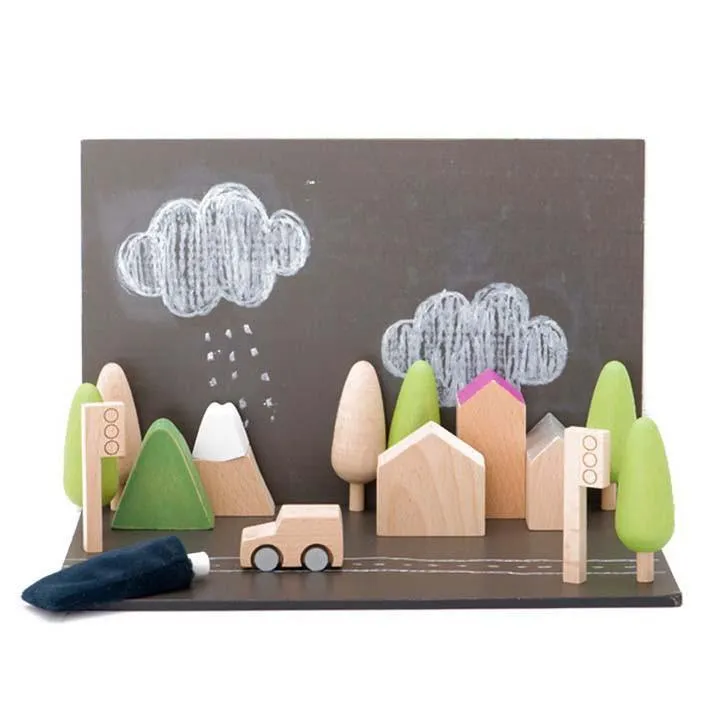Kiko & gg Machi tiny wooden town