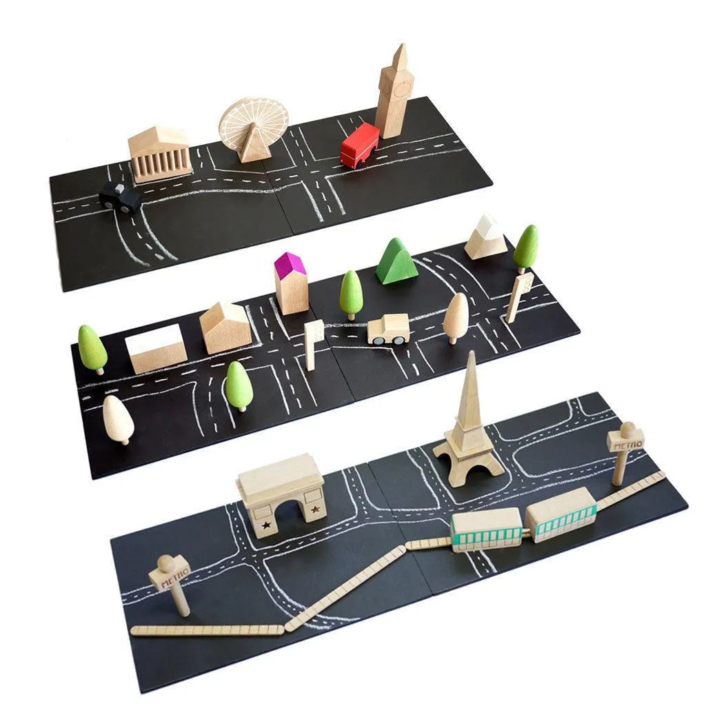 Kiko & gg Machi tiny wooden town