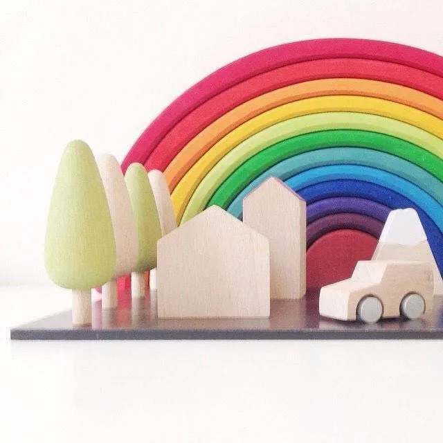 Kiko & gg Machi tiny wooden town