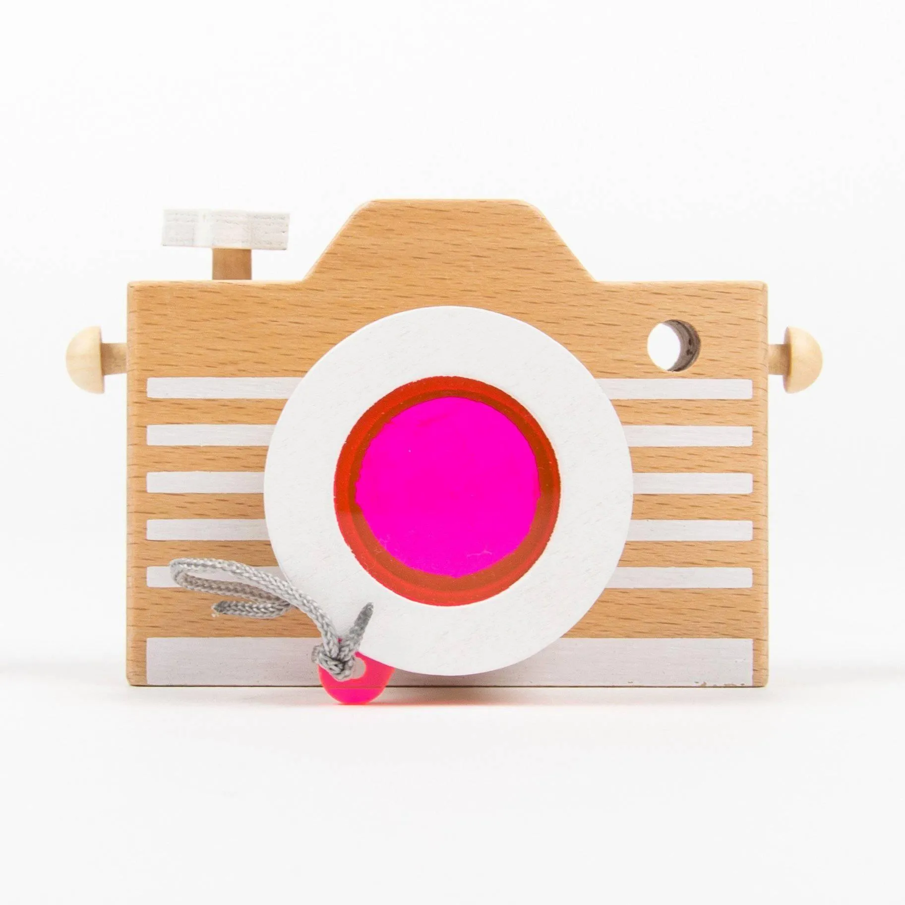 Kiko & gg Wooden Kaleidoscope play camera pink LAST ONE