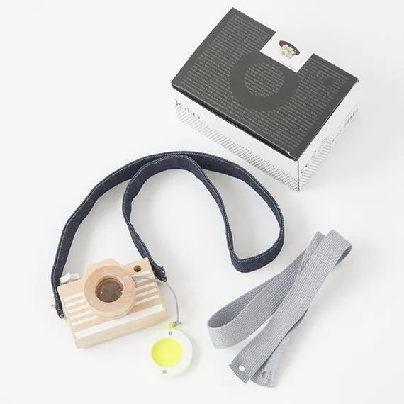 Kiko & gg Wooden Kaleidoscope play camera pink LAST ONE
