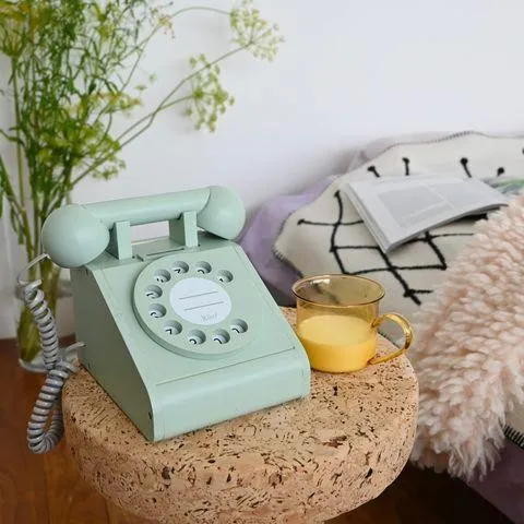 kiko  Green Wooden telephone SOLD OUT