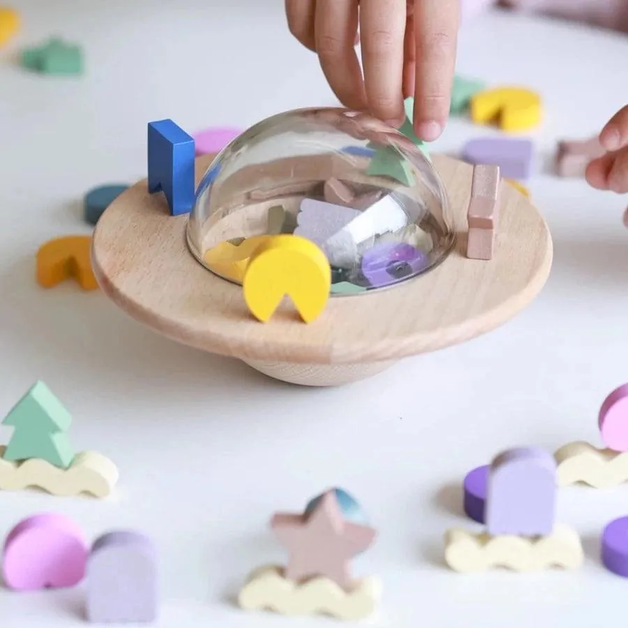 kiko  Wooden UFO Stacker  SOLD OUT