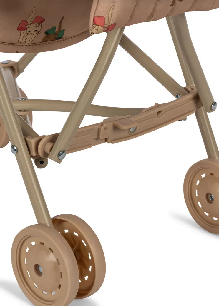 Konges Sløjd Doll Stroller | Bow Kitty Pink