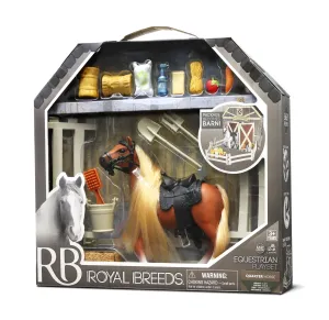 Lanard Royal Breeds Equestrian Playset Quarter Horse