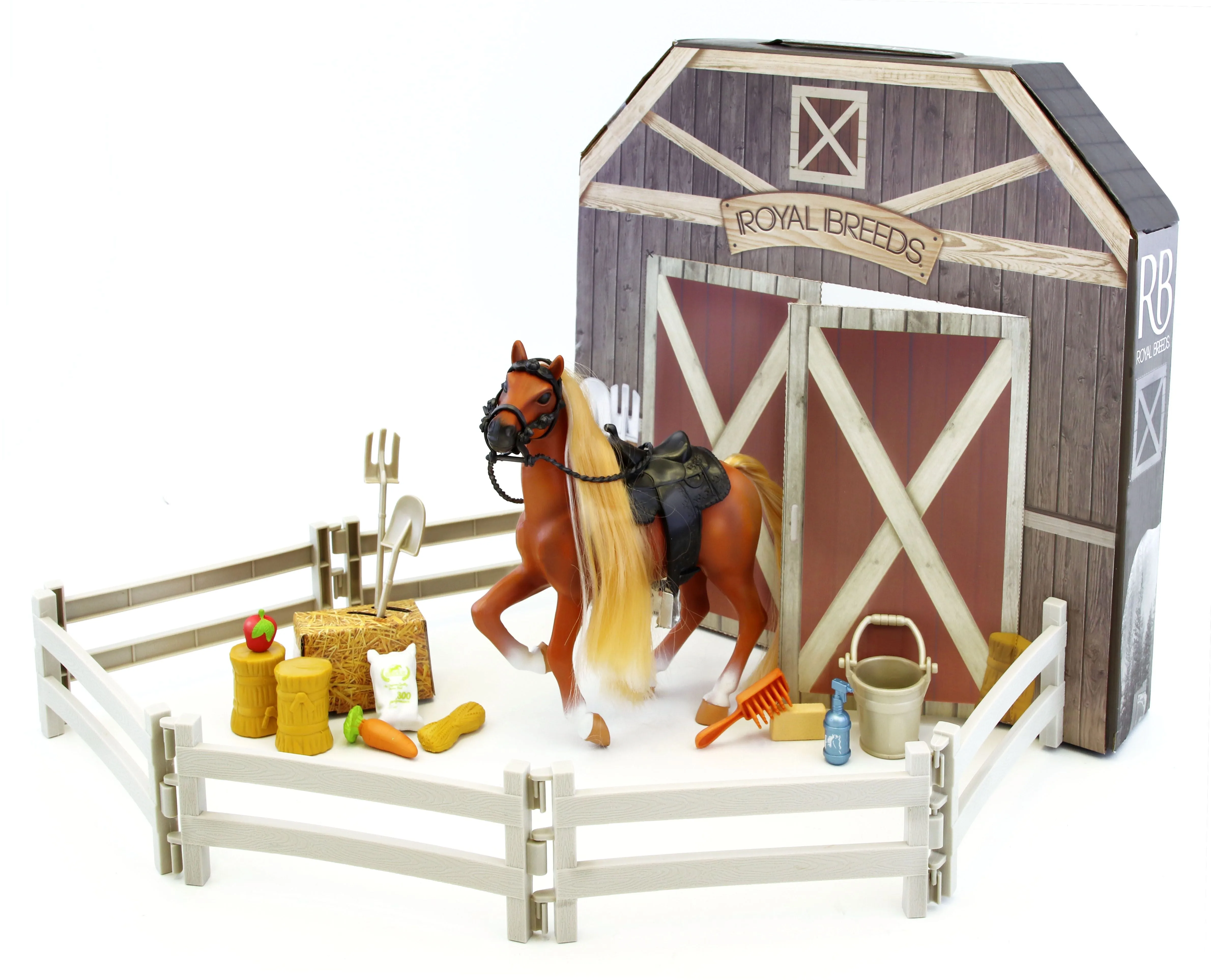 Lanard Royal Breeds Equestrian Playset Quarter Horse