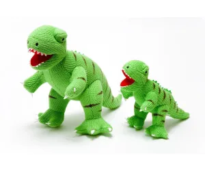 Large T Rex Knitted Dinosaur LAST ONE