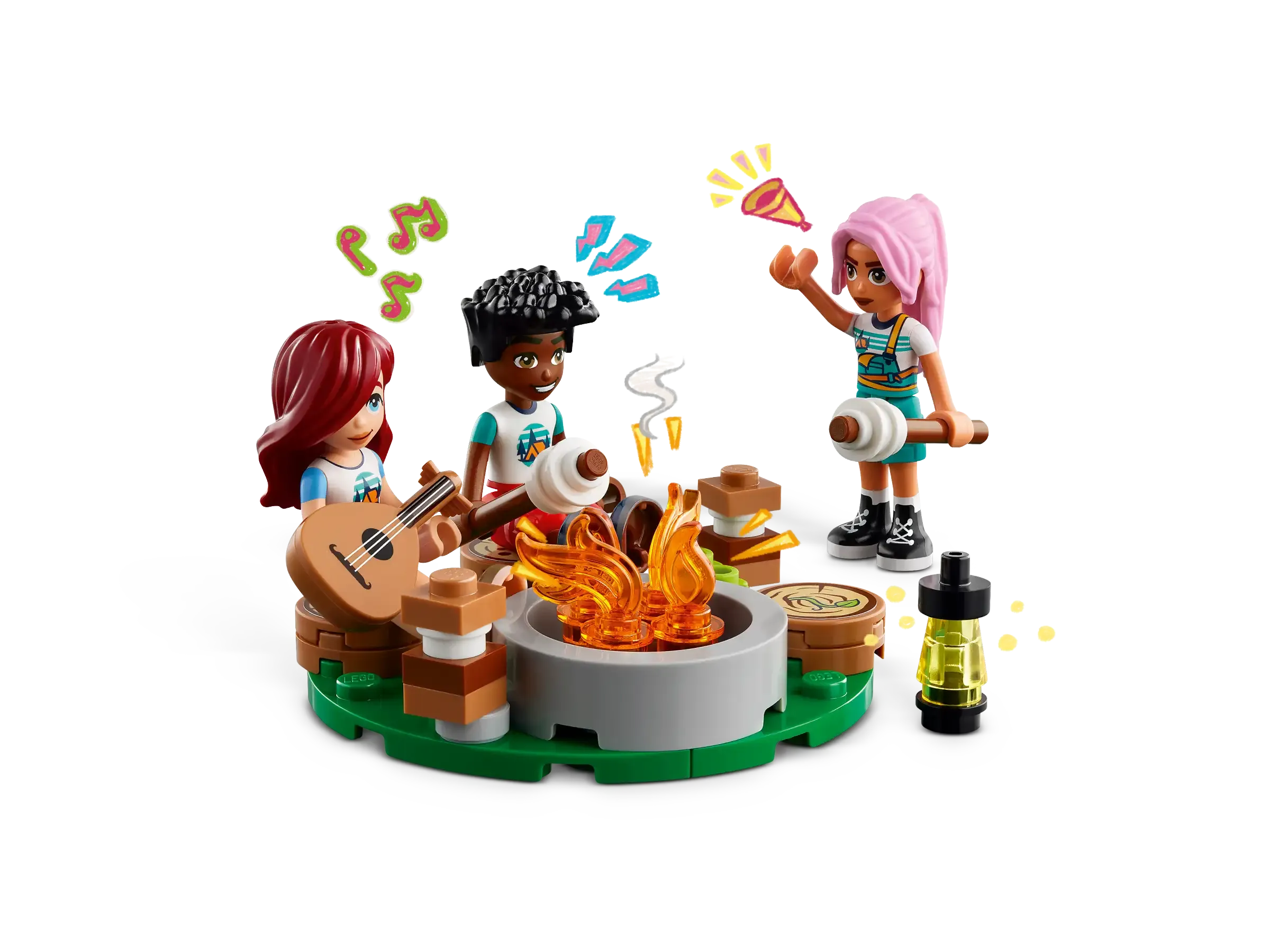 LEGO 42624 Friends Adventure Camp Cozy Cabins Camping