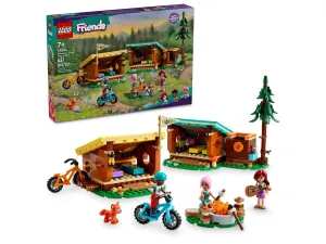LEGO 42624 Friends Adventure Camp Cozy Cabins Camping